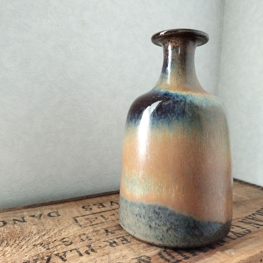 【西ドイツ】Norbert Stahl 花瓶 サイン入り