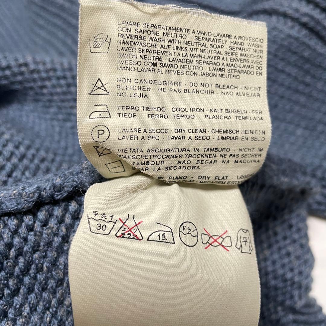 STONE  ハーフジップ ミドルゲージ ニットセーター Mサイズ