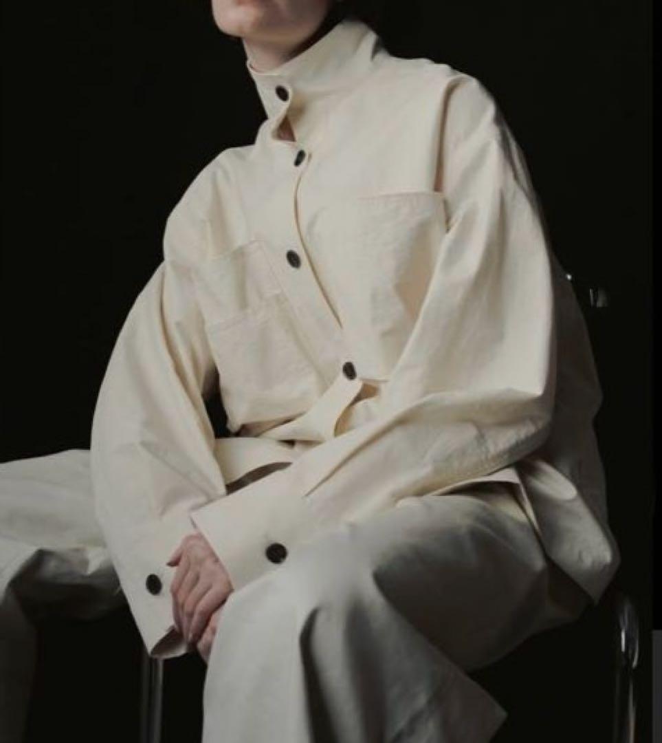 タグ＆封筒付き anuke Pocket Standcollar Shirts