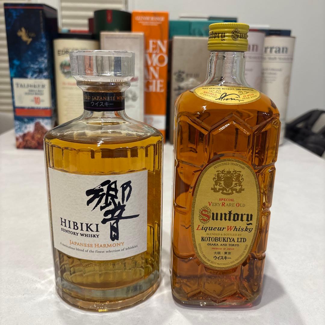 響ジャパニーズハーモニー& 復刻版角瓶 ウイスキー　2本セット
