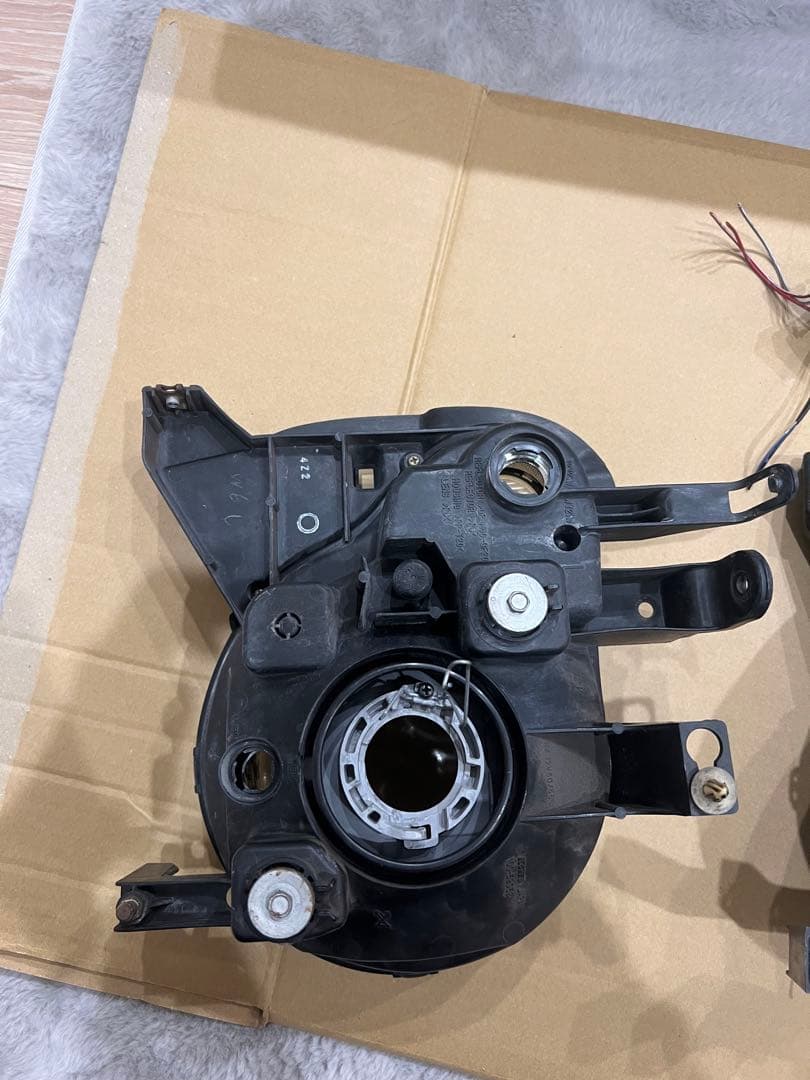 ラパン21s ss ヘッドライト2個セット　磨き上げ、コーティング済み