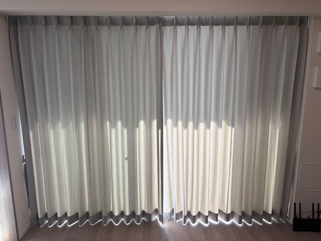 unico ドレープカーテン　APT(UND1294LBE) ライトベージュ