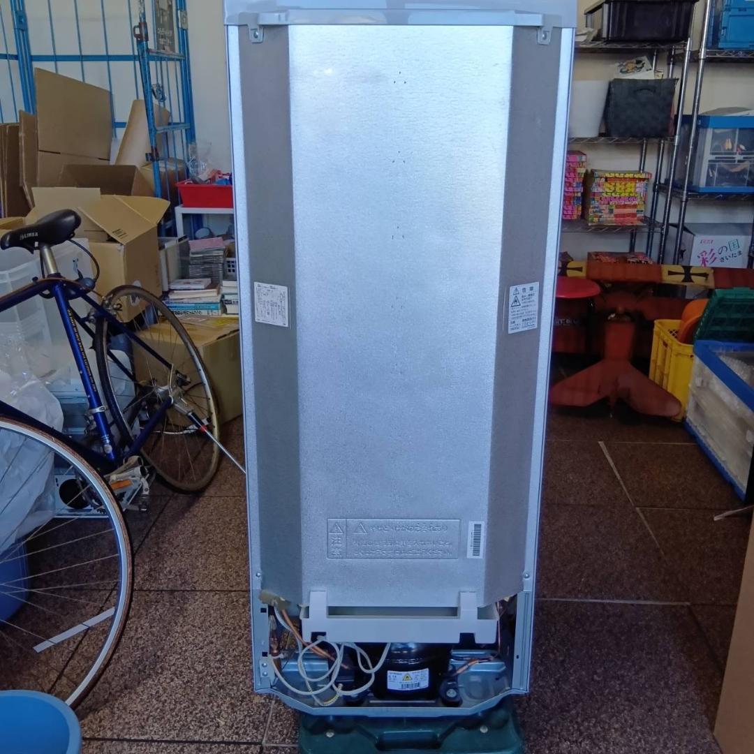 シャープ 冷蔵庫 137L 2ドア SJ-D14C-S 2017年製 美品
