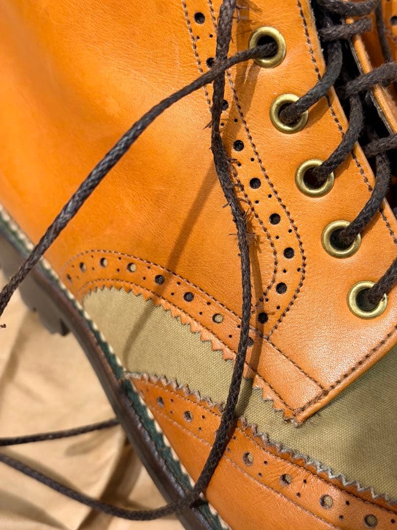 グレンソン×バブアーコラボブーツ