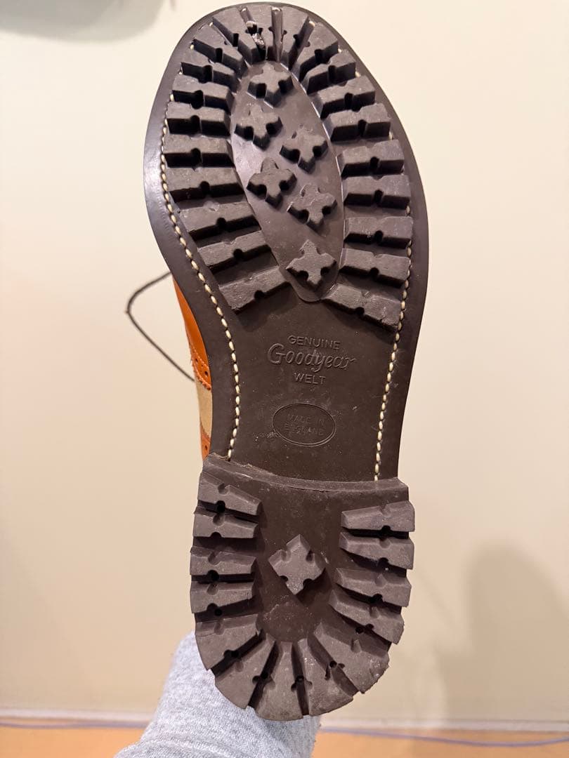 グレンソン×バブアーコラボブーツ