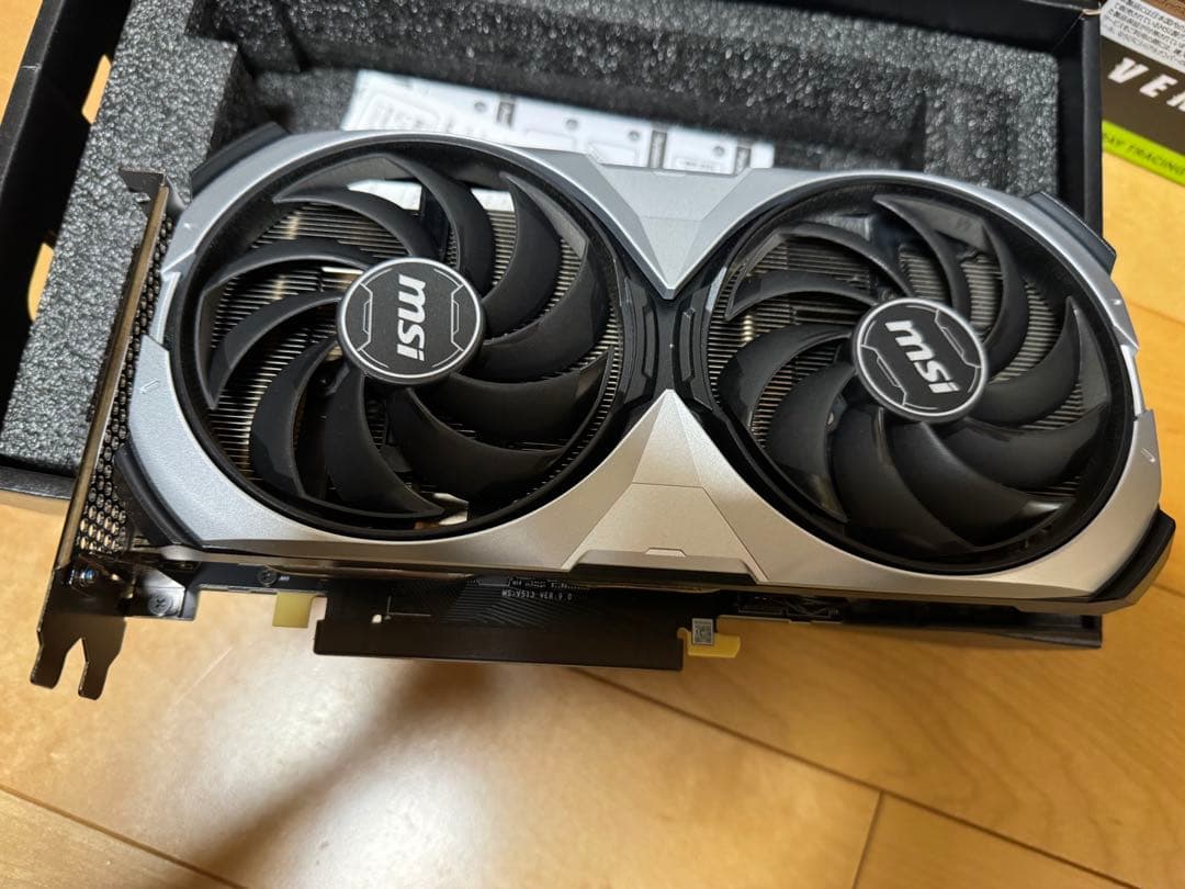 GeForce RTX4070 VENTUS 2X 12G OC　極美品