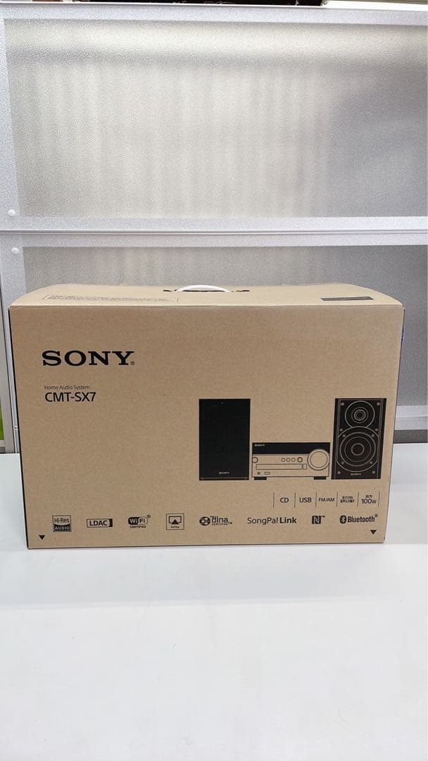 SONY オーディオコンポ ハイレゾ対応 CMT-SX7 未使用