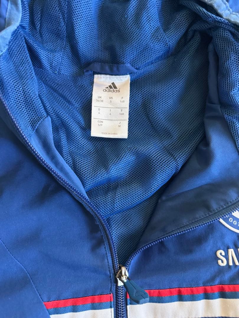 Chelsea チェルシー adidas セットアップジャージ Mサイズ 青