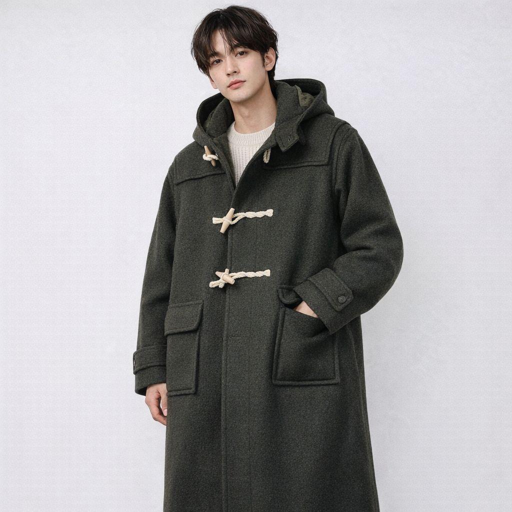 専用✨BLURHMS　Wool Melton Duffle Coat　トグル