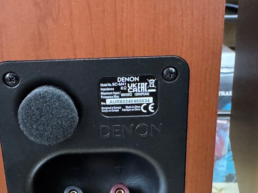 DENON SC-M41スピーカー美品