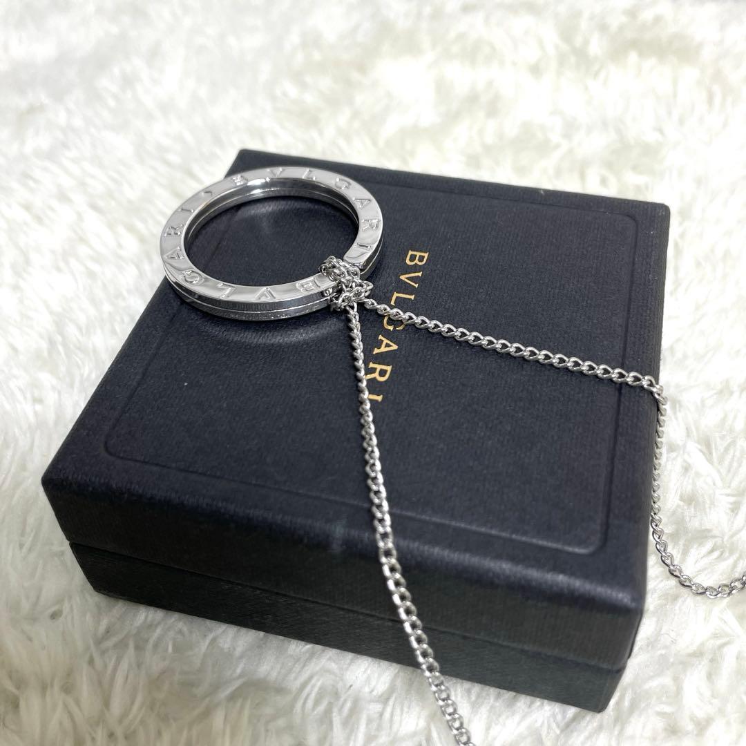 本日最終BVLGARIブルガリ　キーリング　新品チェーン、箱付属　ペンダント