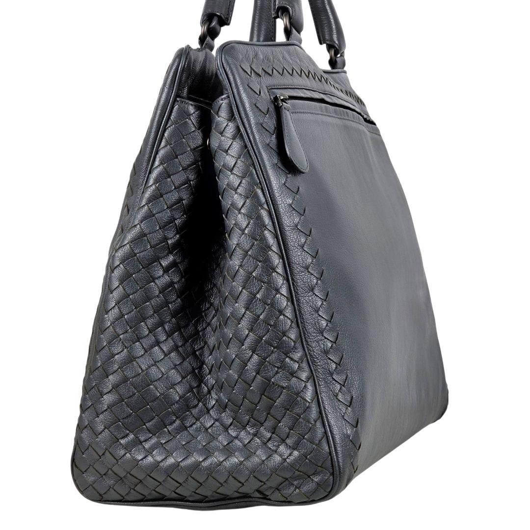 美品 ボッテガヴェネタ イントレチャート トートバッグ ビジネスバッグ