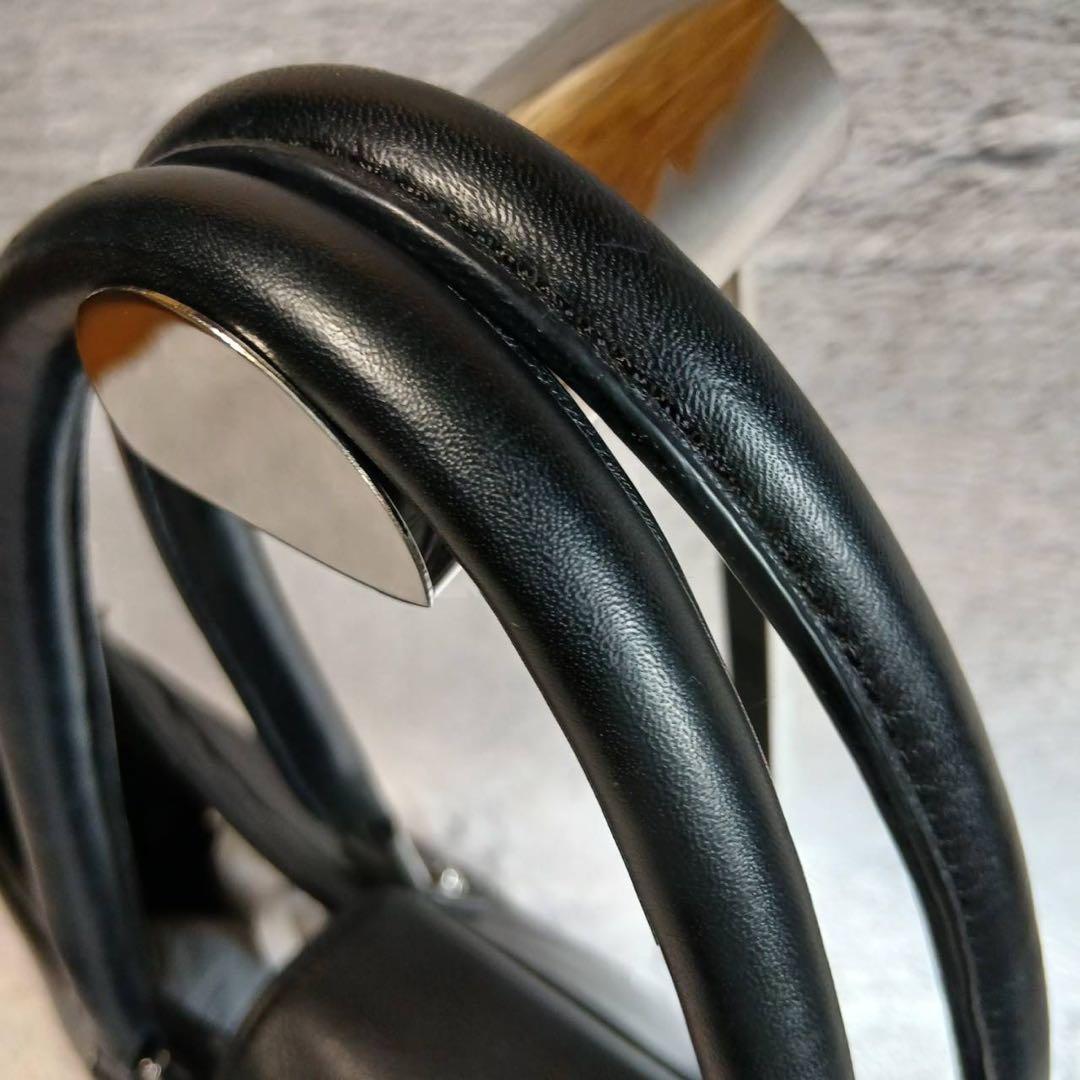 DIESEL ディーゼル　ビジネスバッグ　ブリーフケース　ブラック　本革レザー