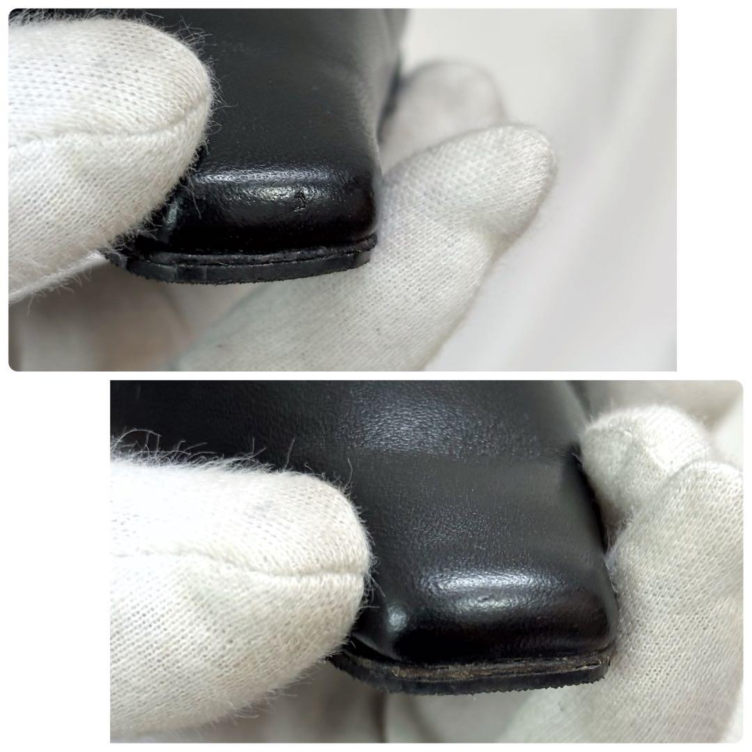 美品✨　JIMMY CHOO ジミーチュウ　ミュール　カーフ　レザー　スタッズ