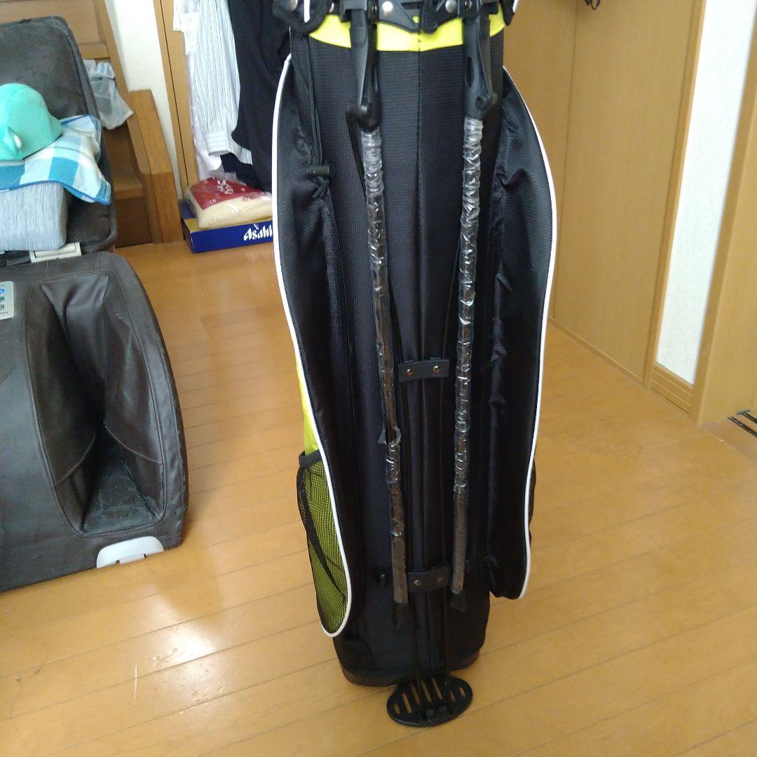 GOLF CUBE ゴルフバッグ+ クラブ１０本+新品ゴルフボール３ダース付