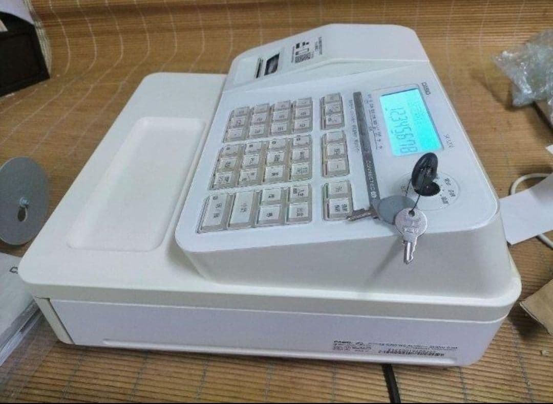 カシオレジスター　SR-S200　最新機種　スマホ設定売上管理　200900