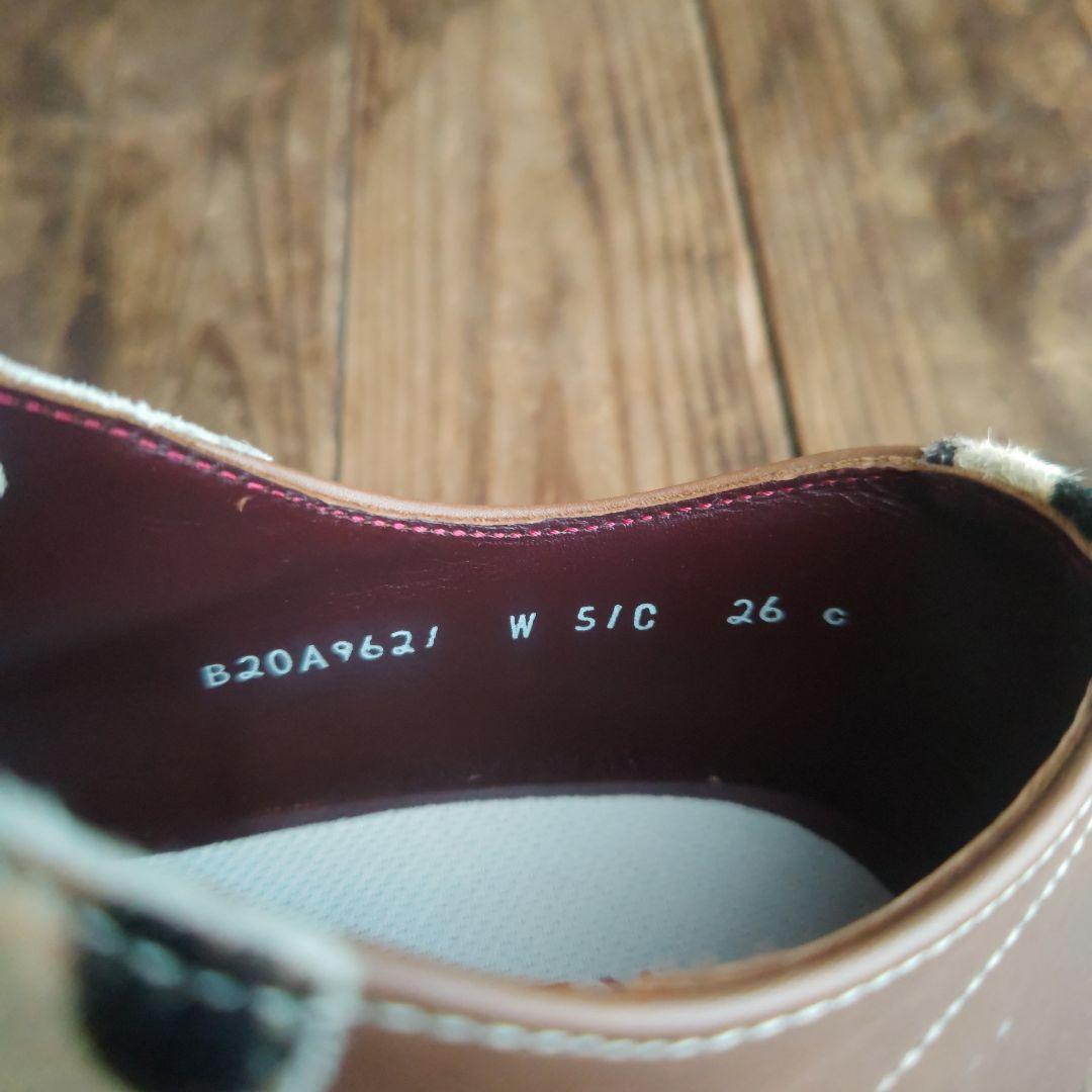 REGAL レオパード サドルシューズ