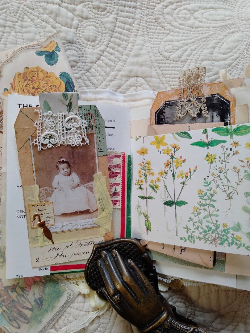 ヴィンテージ手作りジャーナル Old days 10