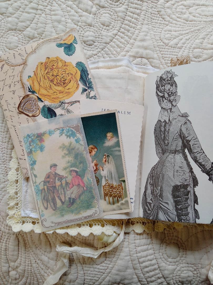 ヴィンテージ手作りジャーナル Old days 10