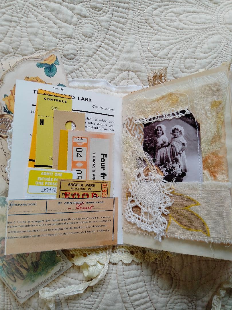 ヴィンテージ手作りジャーナル Old days 10