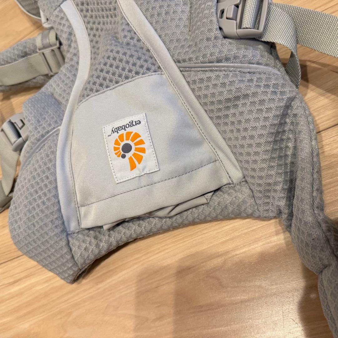 エルゴ　alta PEARL GREY ヒップシート