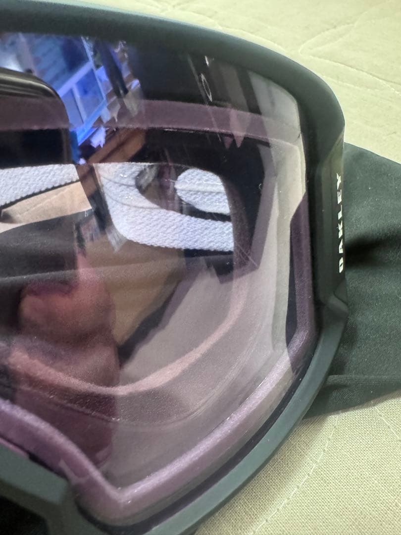 ラインマイナーXL Oakley ゴーグル プリズム　クリアレンズ 収納袋付き