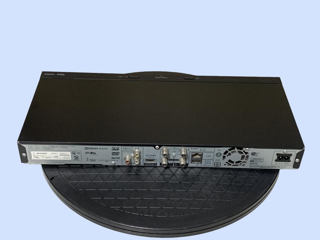 M9784 SHARP AQUOS☆HDD/BDレコーダー☆BD-NW1200