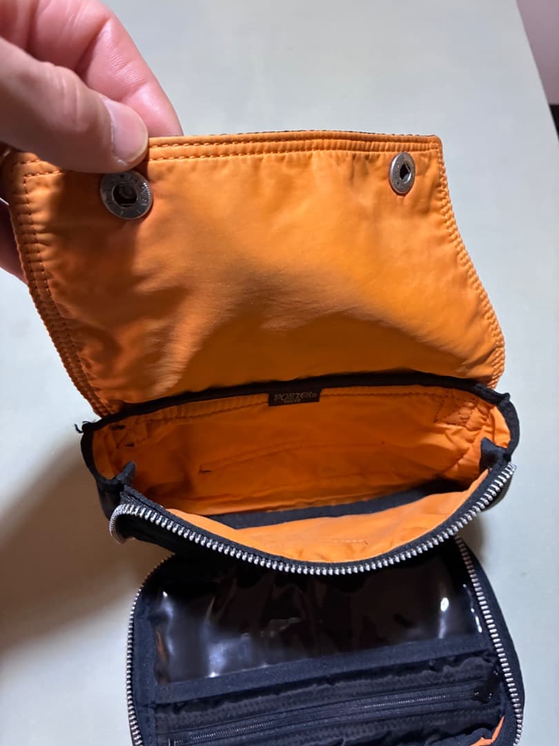 廃盤 希少！ポーター タンカー ブリーフケース＆ポーチ A4収納可能 ブラック