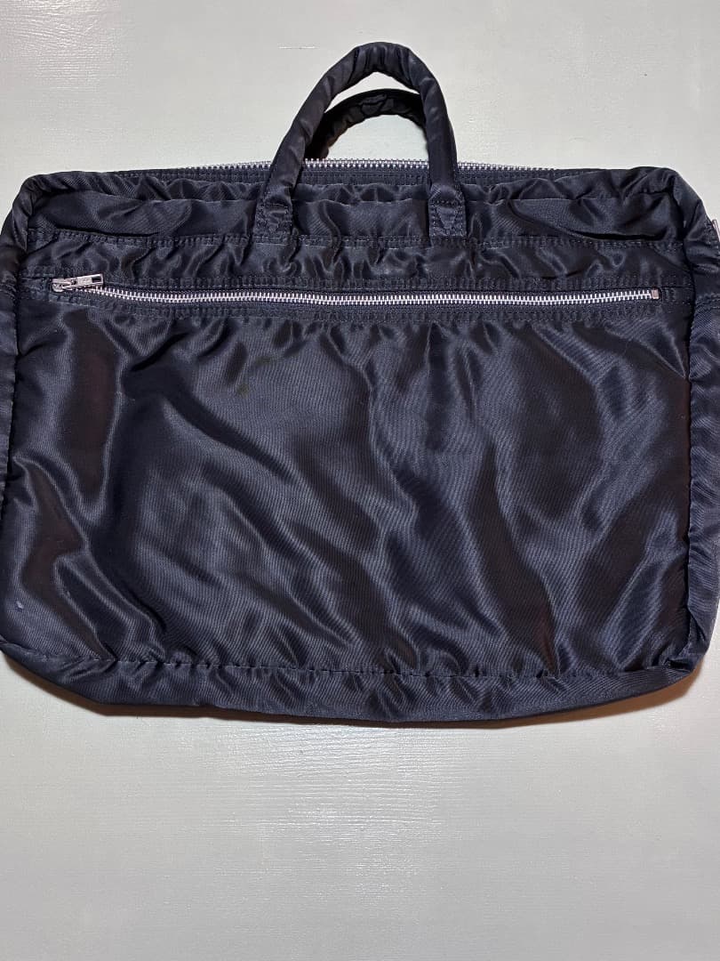 廃盤 希少！ポーター タンカー ブリーフケース＆ポーチ A4収納可能 ブラック