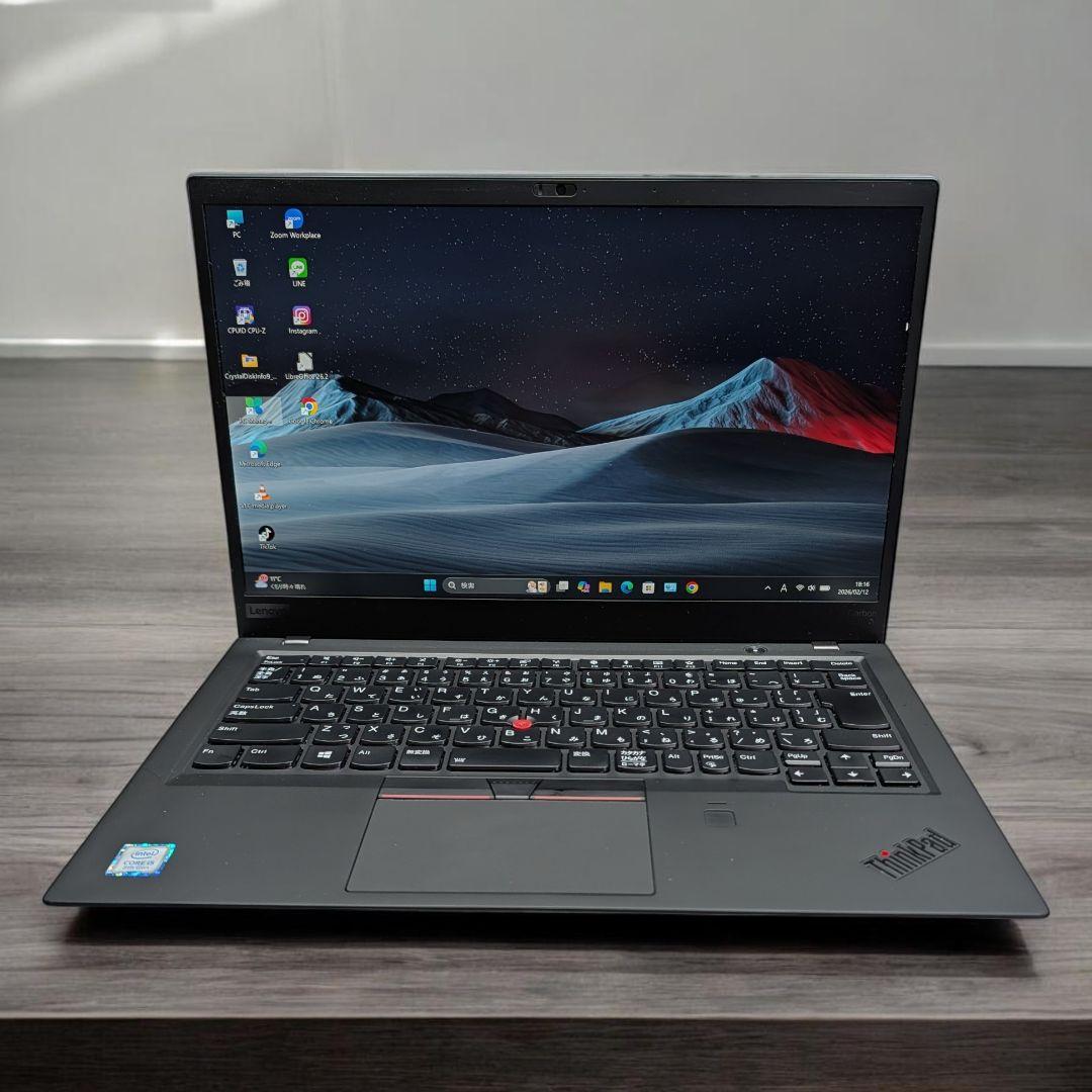 Windowsノート本体 Lenovo ThinkPad X1 Carbon Core i5 8250U