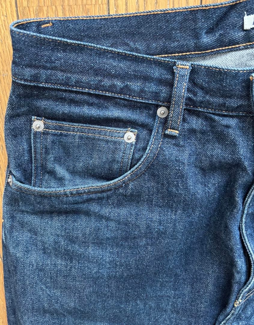 パンツ AURALEE HARD TWIST DENIM WIDE PANTS 32