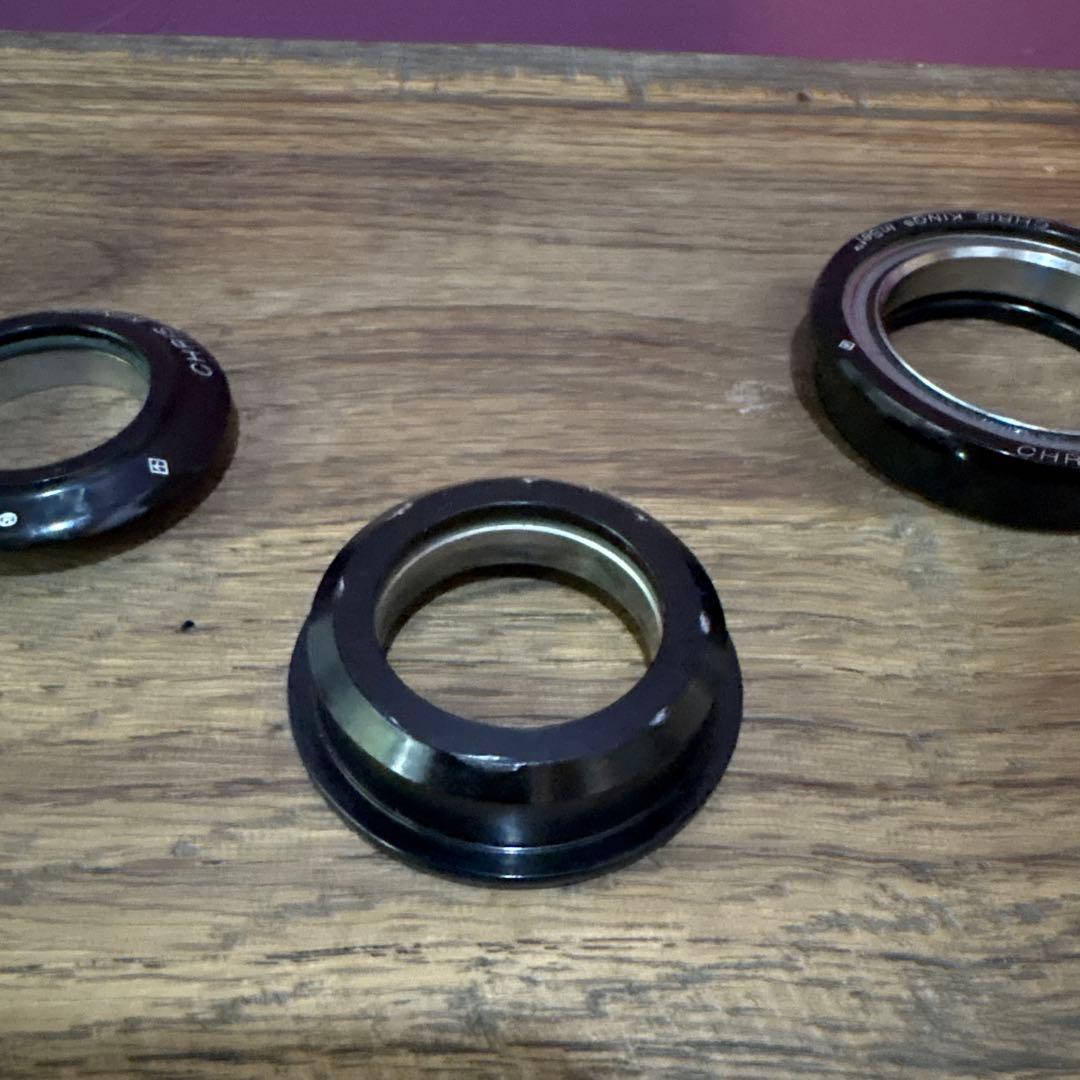 CHRIS KING INSET2 ヘッドパーツ BLACK 中古品