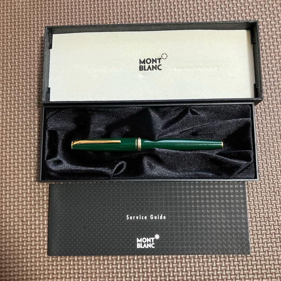 モンブラン　ジェネレーションボールペン　緑色　 　ケース付