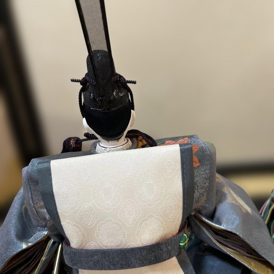 祐月　ゆめさきびな　親王飾り　大型雛人形セット +お手入れセット付き 男雛 女雛