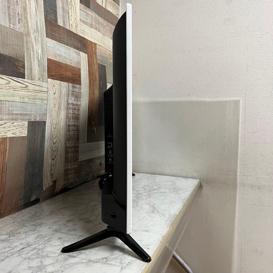 即日受渡❣️全国送料込昨年購入IRIE40V型ホワイト Wチューナー裏番組録画可