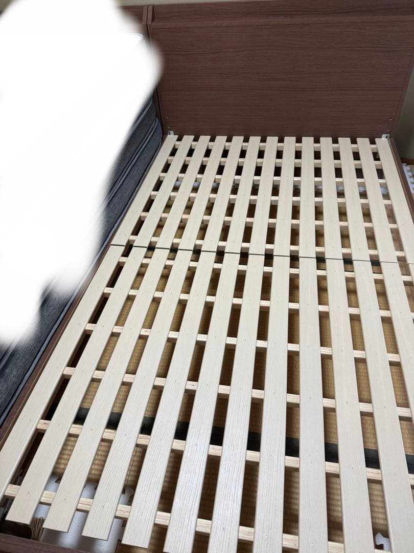 ニトリ　すのこ　セミダブル　ベッド　Nsleep マットレス