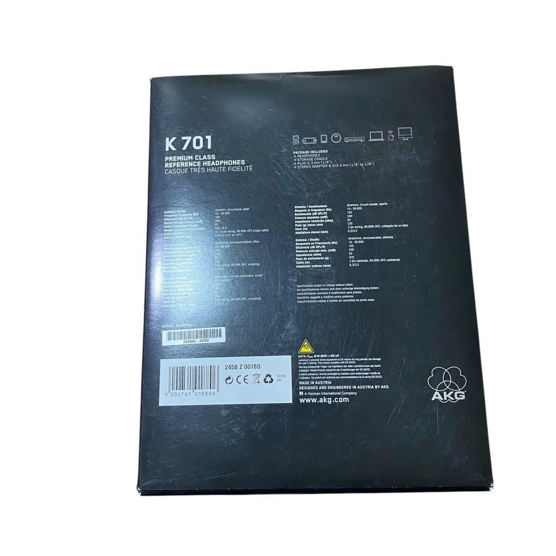 希少✨美品❗️AKG K701 初期型 Made in Austria