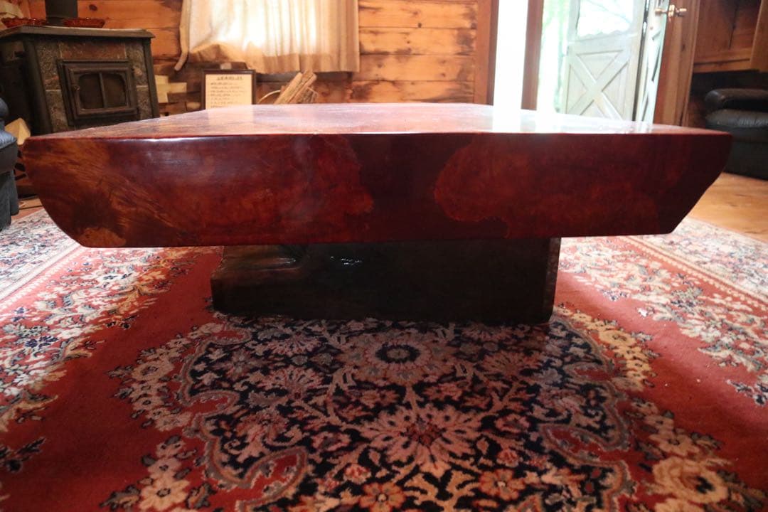 希少材質一枚板　ブラジル花梨か栃