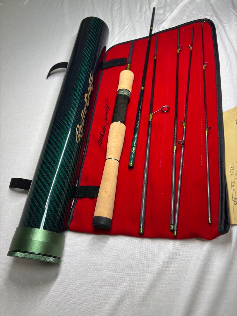 999.9 マイスター　ホワイトウルフ　606L-e 大人のグリーン　城峰釣具