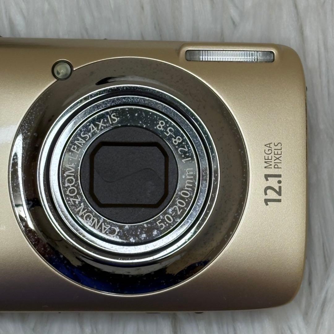Canon カメラ　IXY 510IS PC1356 ゴールド コンデジ　動作品
