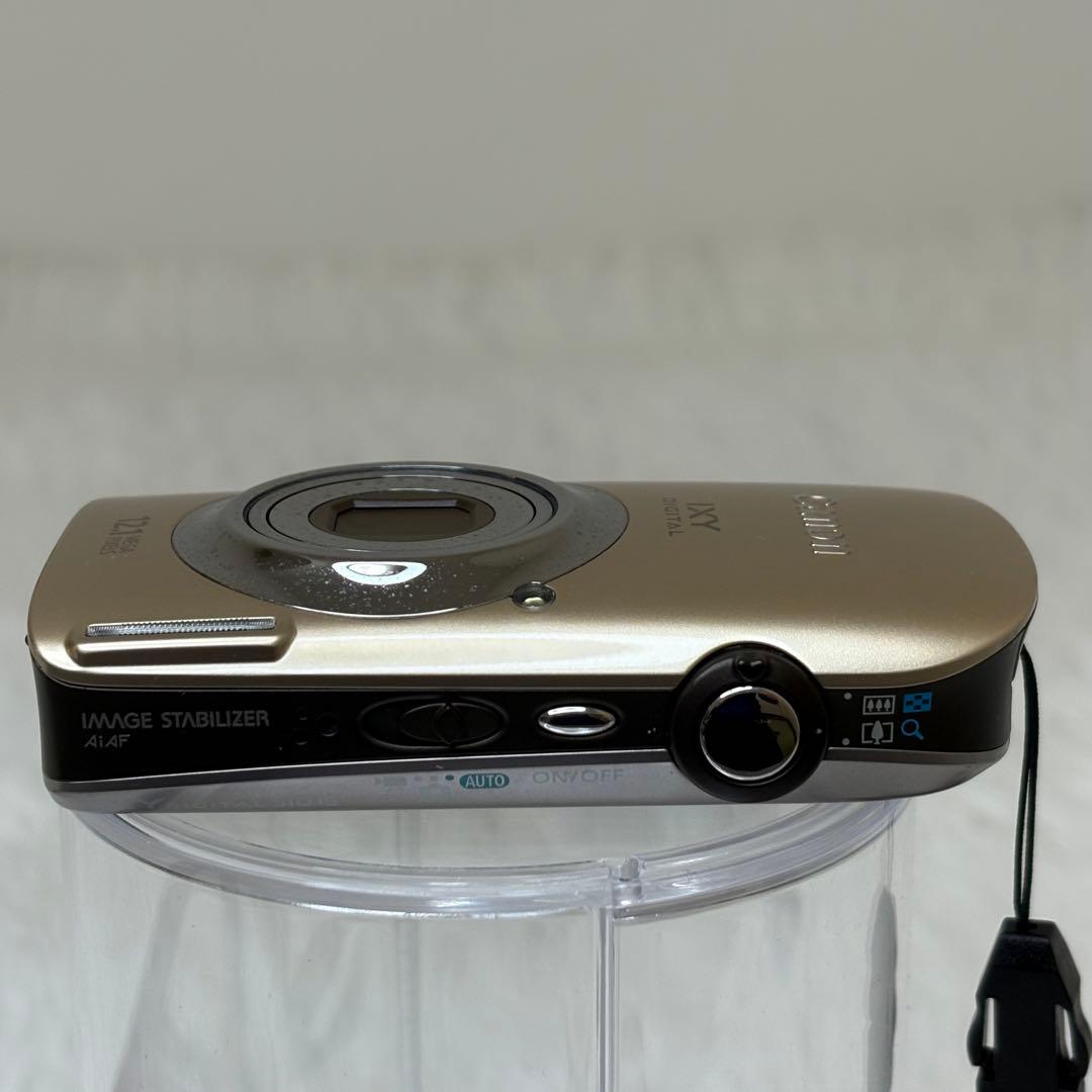 Canon カメラ　IXY 510IS PC1356 ゴールド コンデジ　動作品