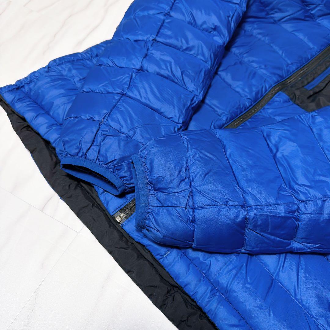 モンベル コロラドパーカ リバーシブルダウンジャケット 黒×紺 Men’s M