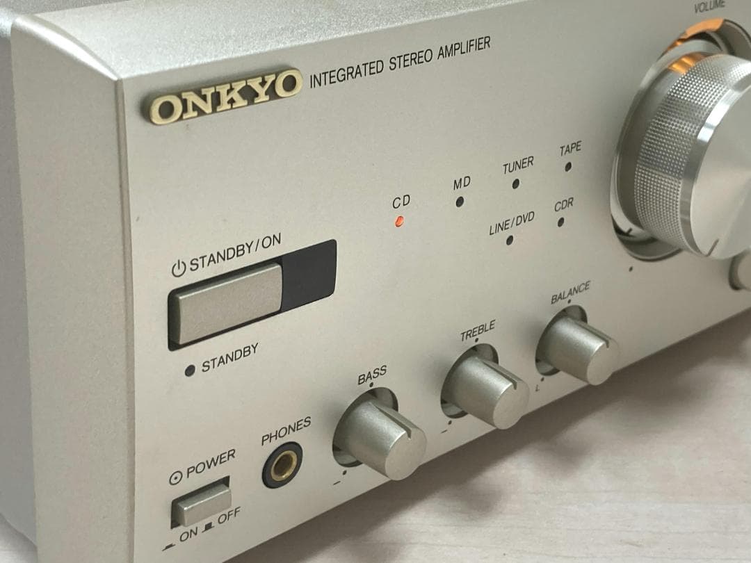 ★整備済み★ONKYO　A-909X　SPリレー交換済み　最上級機種　上美品⑨