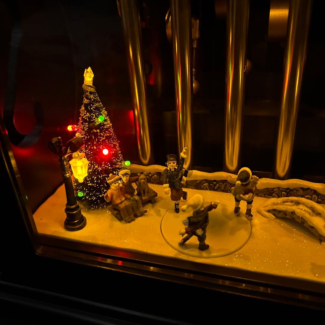 ★ミスタークリスマス ミュージカル チャイム 時計 オルゴール 70曲 スケート