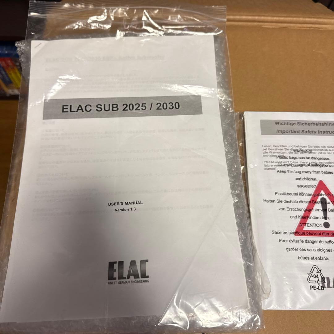 ELAC Sub 2030 サブウーファー