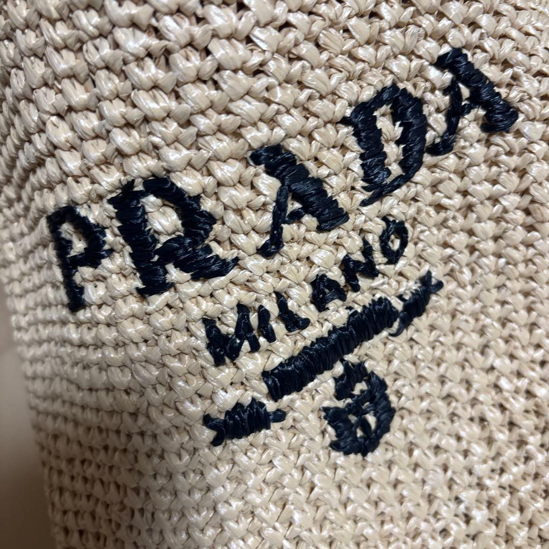 ‼️美品‼️PRADA スモールクロシェトートバッグ