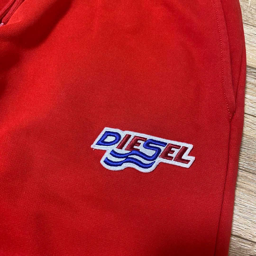 DIESEL ディーゼル　スウェットパンツ 赤・青　14y 140 150