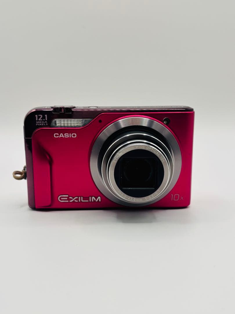 【美品】CASIO EXILIM EX-H10 ピンク 動作品 オールドコンデジ