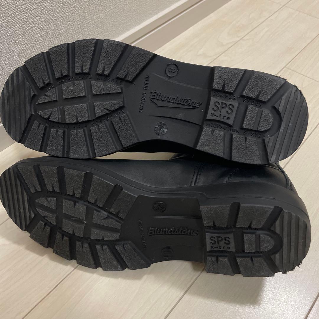 【美品】558 Blundstone ブラック サイドゴアブーツ サイズuk8
