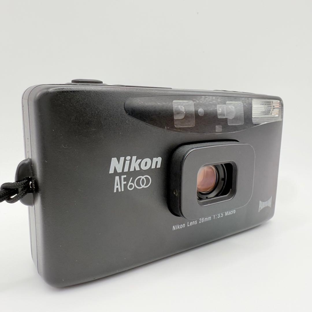 【完動品】 Nikon AF600 コンパクトフィルムカメラ 動作確認済